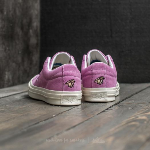 Men s shoes Converse x Golf Le Fleur One Star OX Fuchsia Glow Egret White Footshop