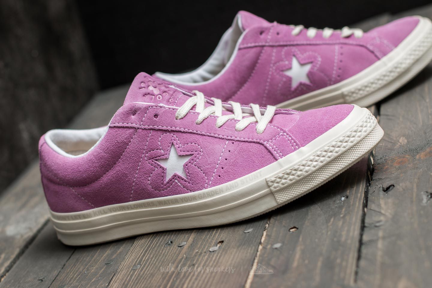Pánské tenisky a boty Converse x Golf Le Fleur One Star OX Fuchsia Glow/ Egret/ White