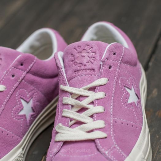 Converse one star fuchsia hot sale