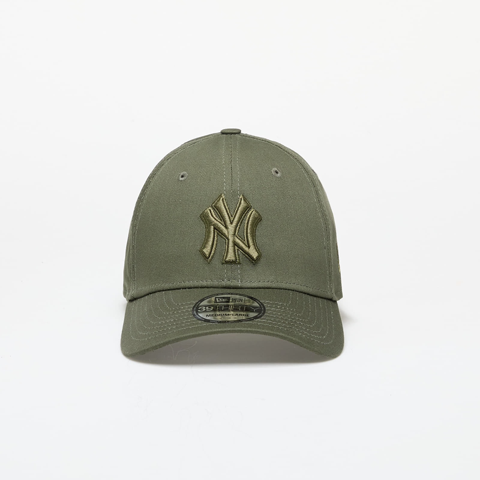 Шапки New Era New York Yankees MLB Outline 39THIRTY Stretch Fit Cap New Olive/ New Olive