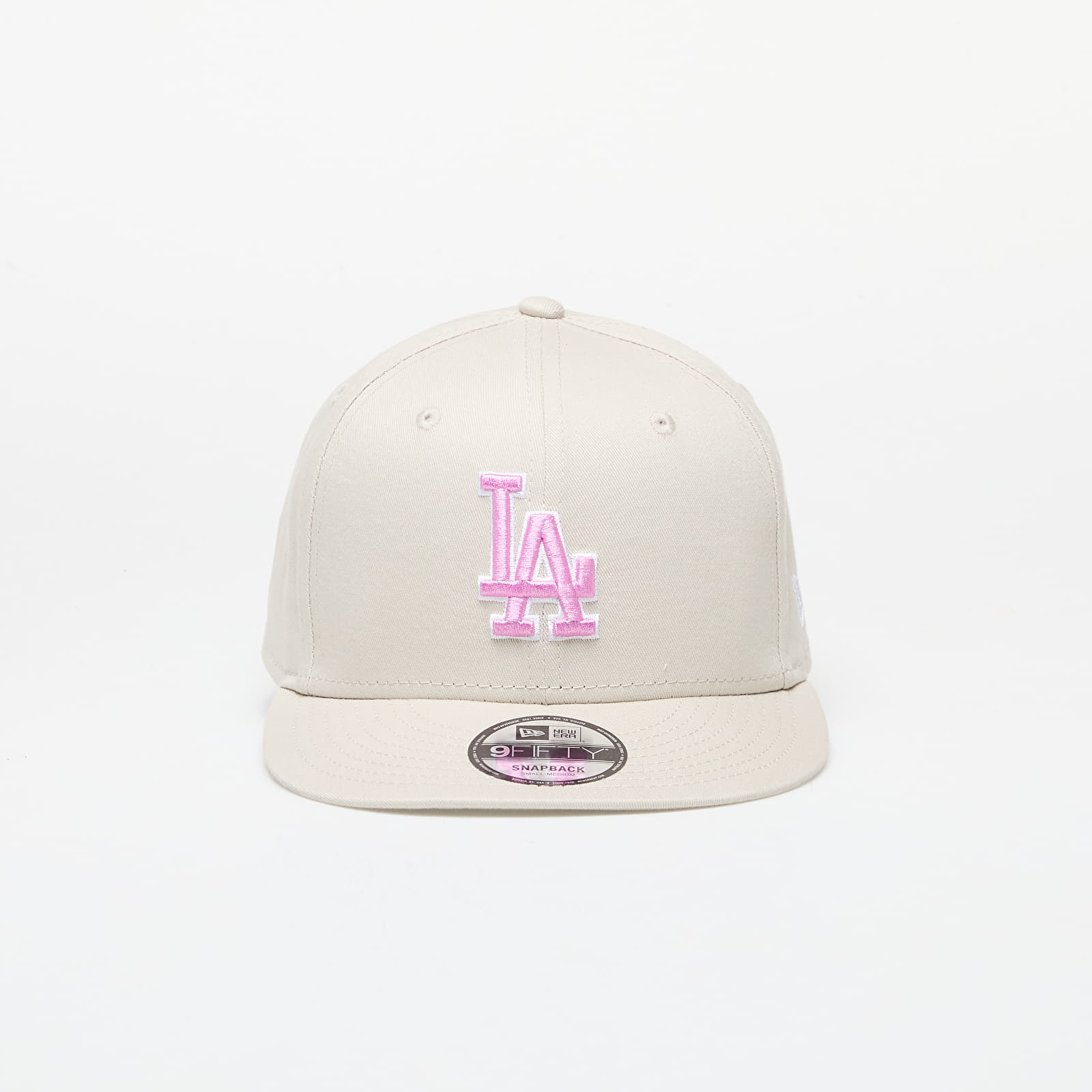 Caps  New Era Los Angeles Dodgers MLB Outline 9FIFTY Snapback Cap Stone/ Pink