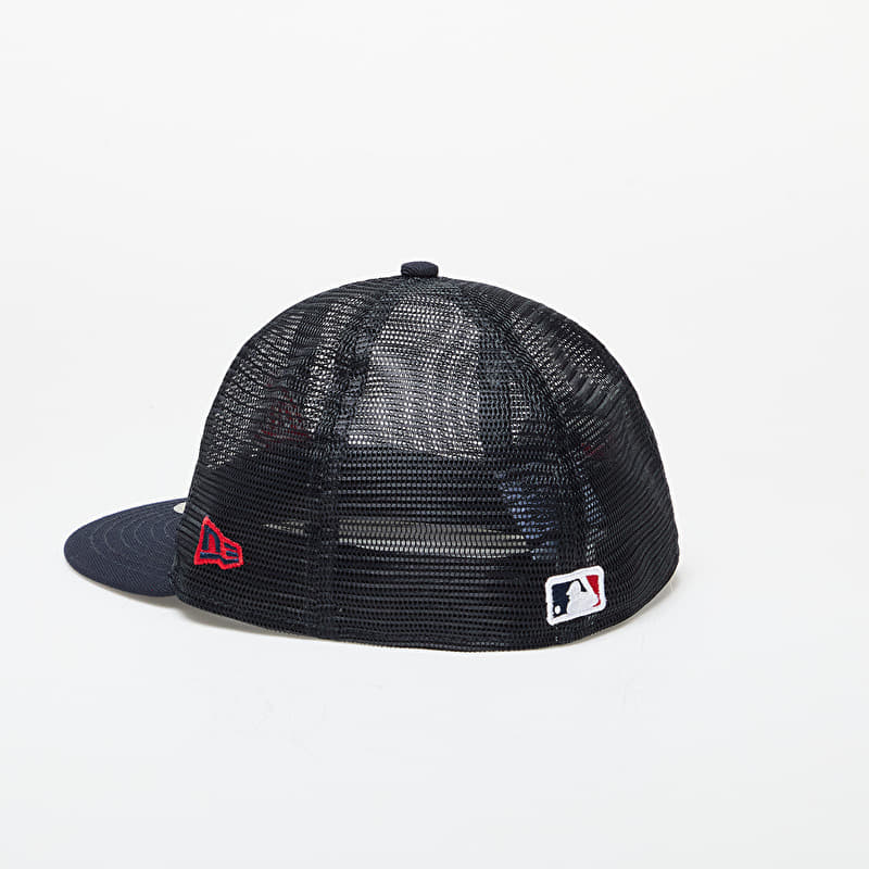 New Era Atlanta Braves MLB Mesh Patch 59FIFTY Fitted Cap Navy