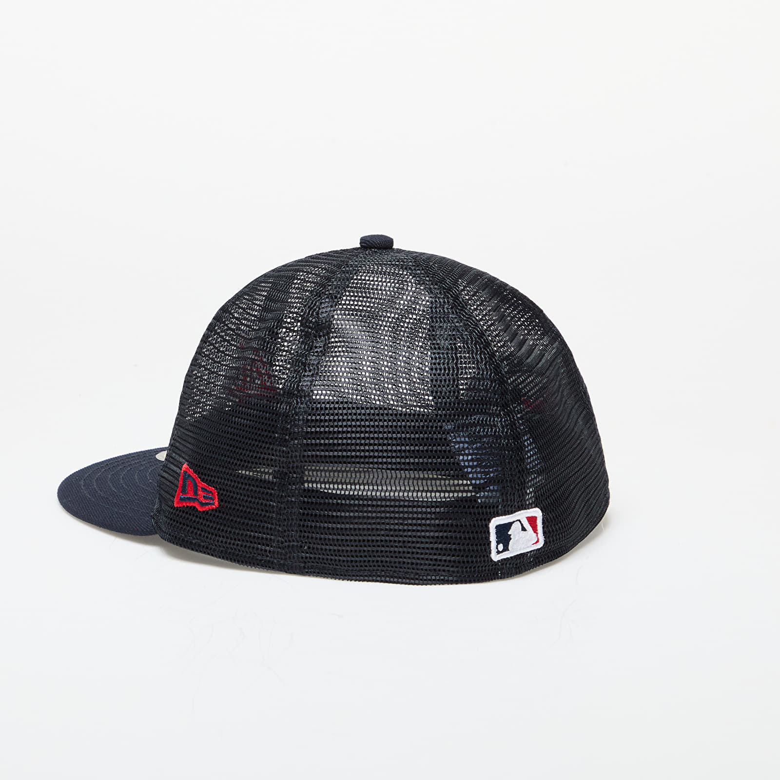 Kepsar New Era Atlanta Braves MLB Mesh Patch 59FIFTY Fitted Cap Navy