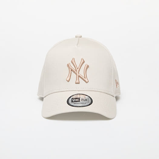 New Era New York Yankees MLB Seasonal E-Frame Trucker Cap Stone/ Ash Brown