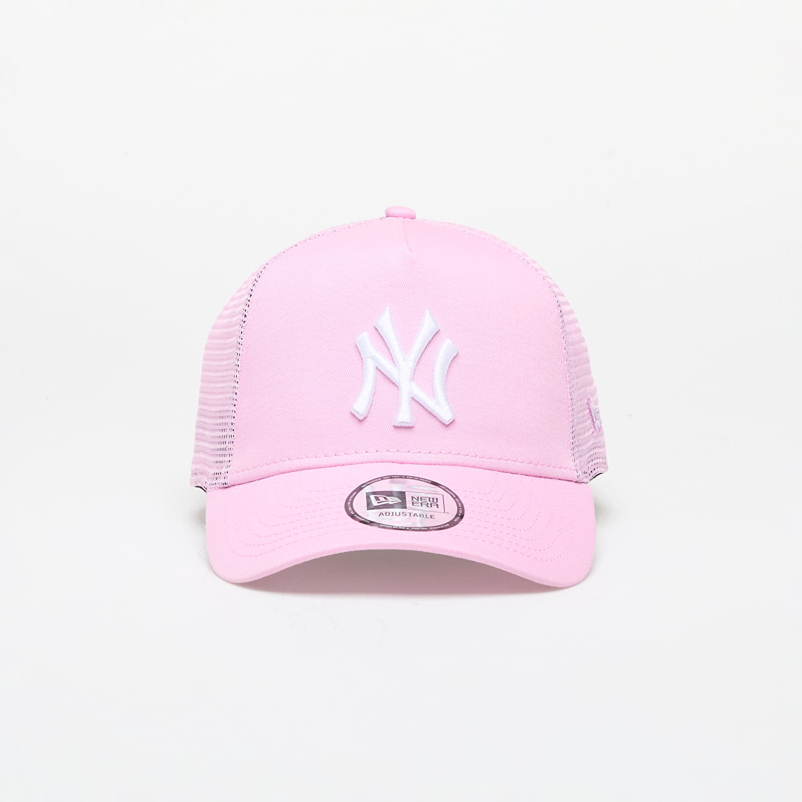 Šiltovky New Era New York Yankees League Essential Trucker Cap Pink/ White