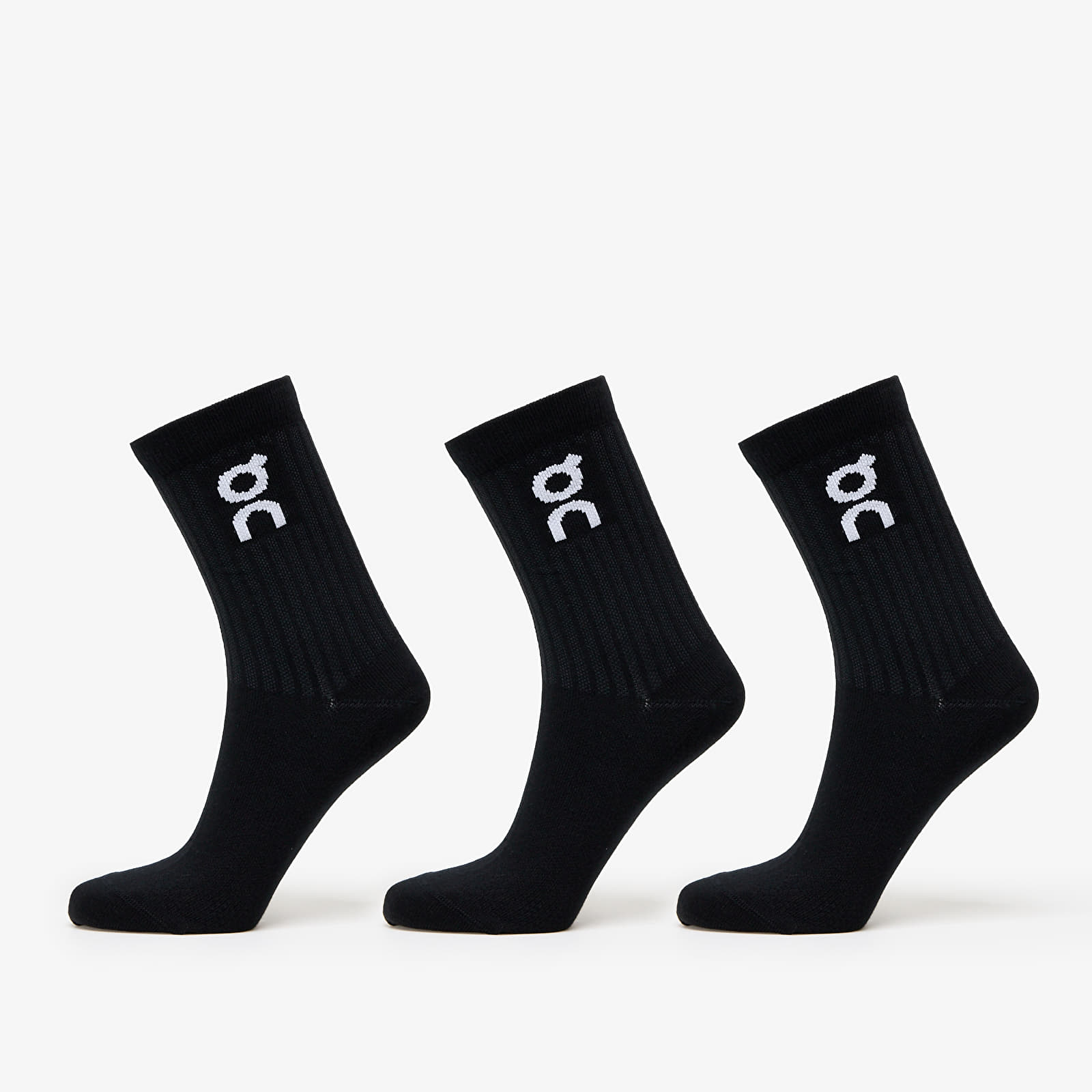 Socken On Logo Sock 3-Pack Black