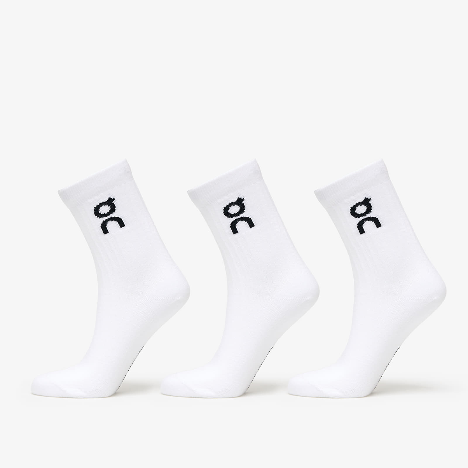 Чорапи On Logo Sock 3-Pack White