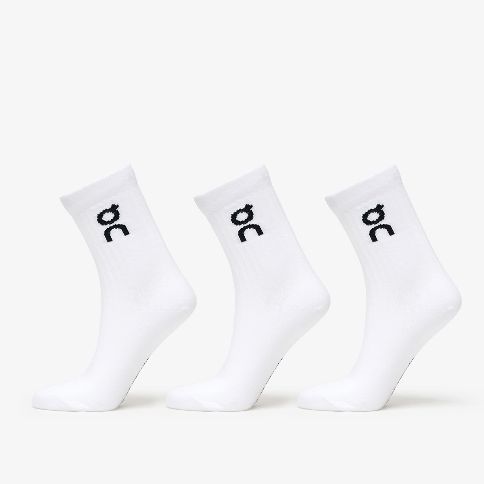 Socks On Logo Sock 3-Pack White