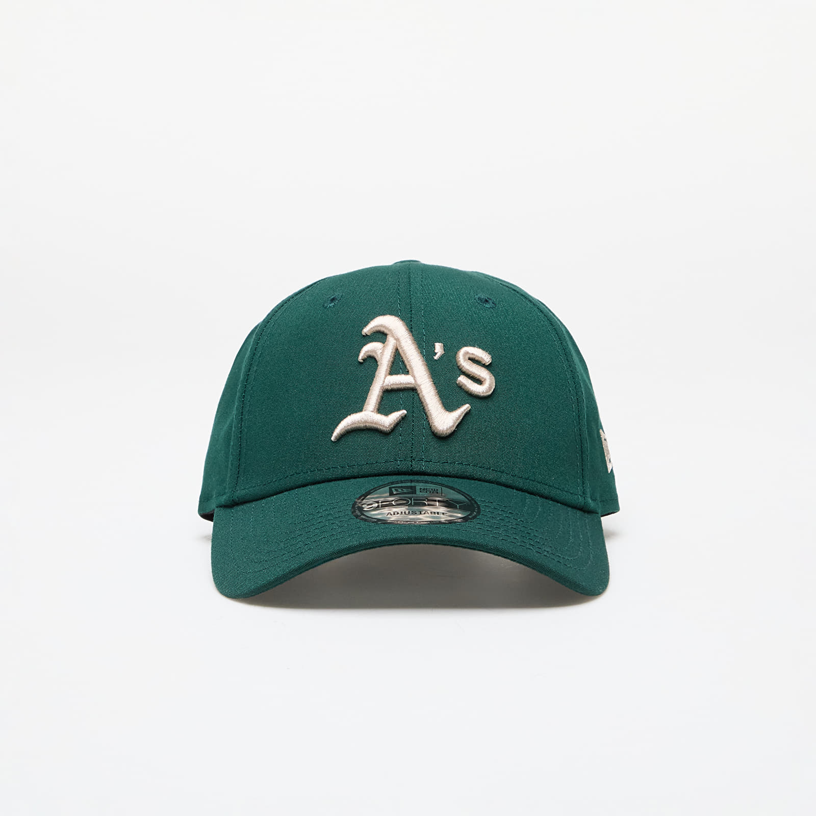 Czapki New Era Oakland Athletics MLB Repreve 9FORTY Adjustable Cap Dark Green/ Stone