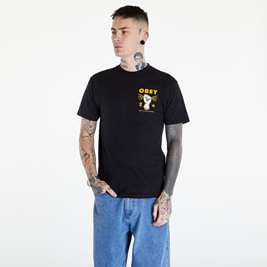 Tričko OBEY New Clear Power T-Shirt Black