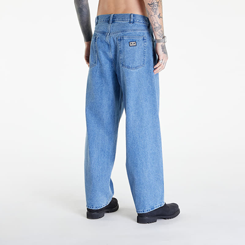 OBEY Bigwig Baggy Denim Light Indigo | Footshop