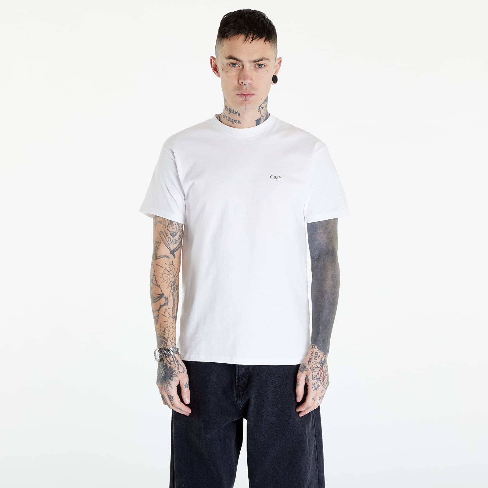 Футболки OBEY Ripped Icon T-Shirt White