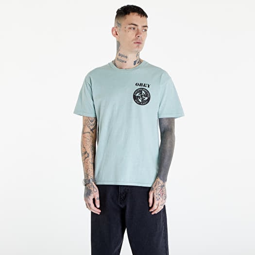 T shirts OBEY Stay Alert T Shirt Pigment Surf Spray Footshop