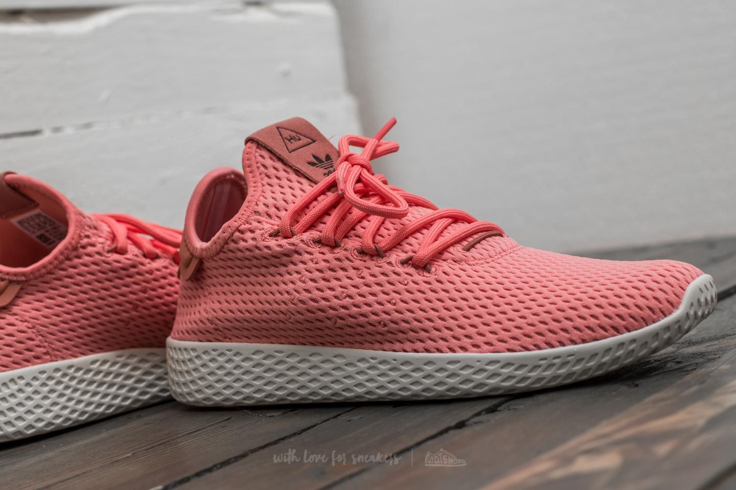 Women's shoes adidas Pharrell Williams PW Tennis HU Tactile Rose/ Tactile Rose/ Raw Pink