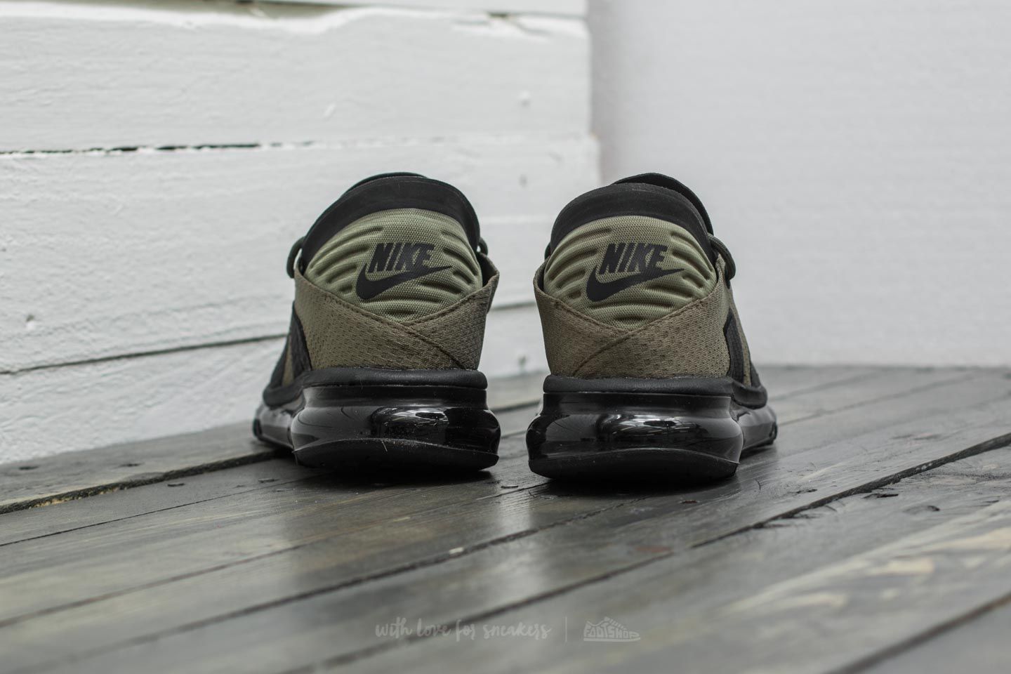 Férfi cipők Nike Air Max Flair Medium Olive/ Black-Wolf Grey
