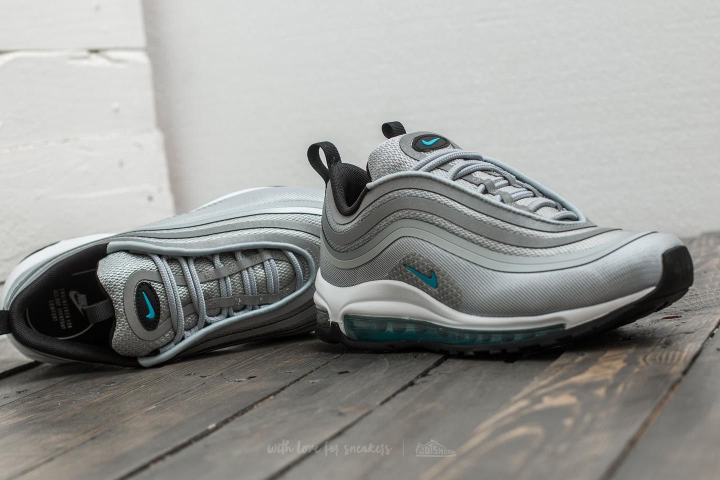 Women s shoes Nike W Air Max 97 Ultra 17 Wolf Grey Marina Blue Black Footshop