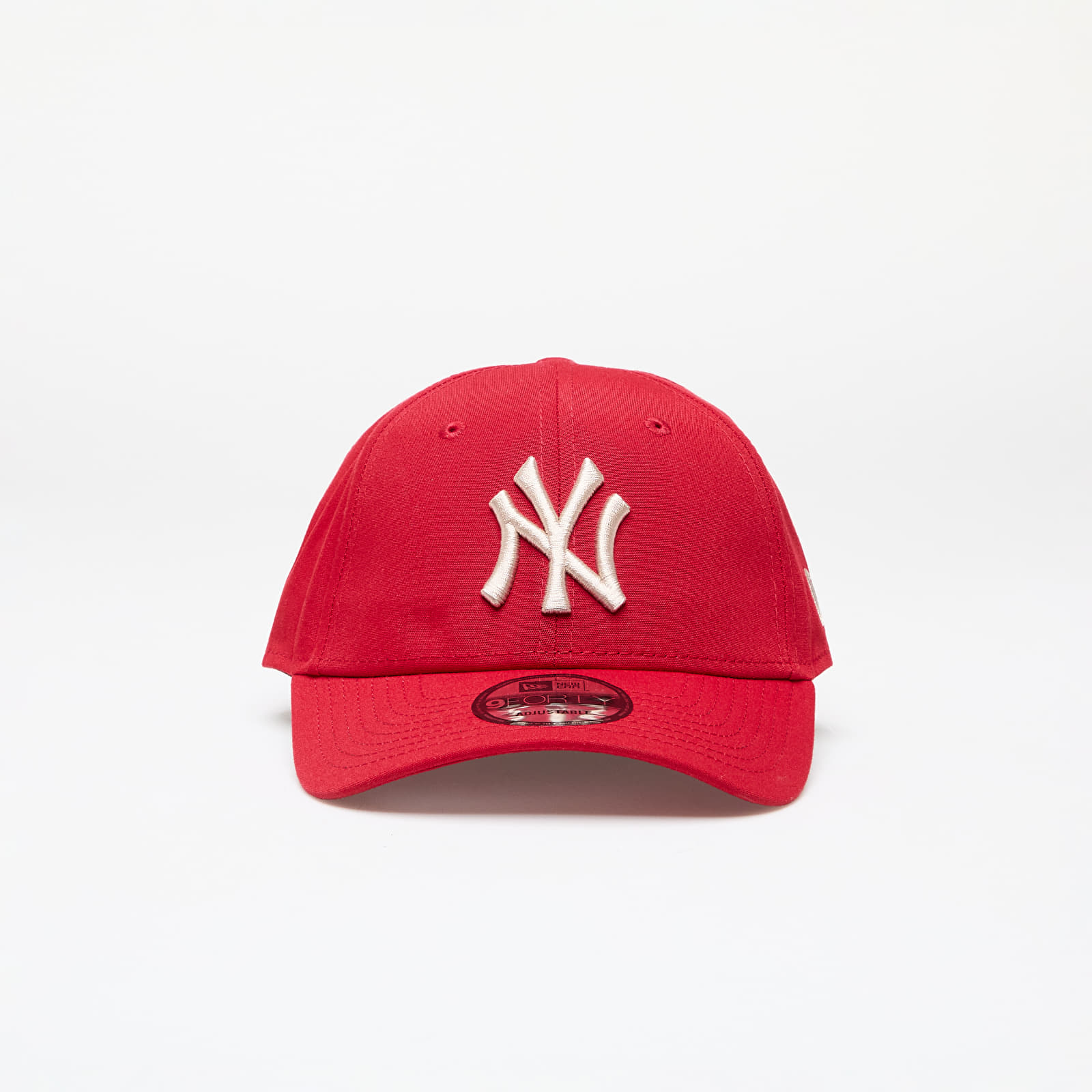 Caps New Era New York Yankees MLB Repreve 9FORTY Adjustable Cap Scarlet/ Stone