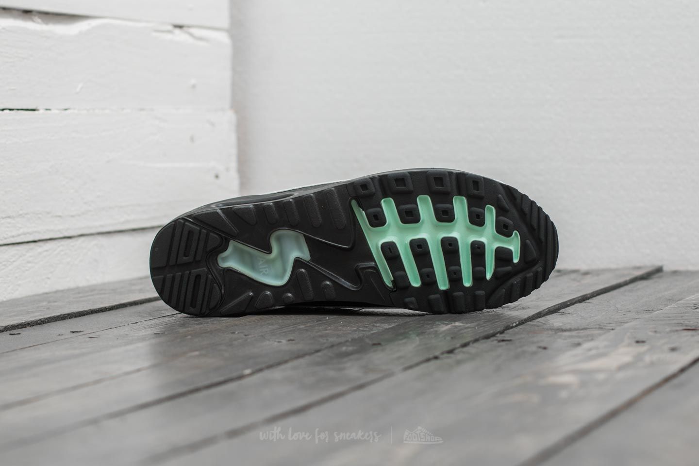 Zapatillas Hombre Nike Air Max 90 Ultra 2.0 Essential Black/ Black-Mint Foam