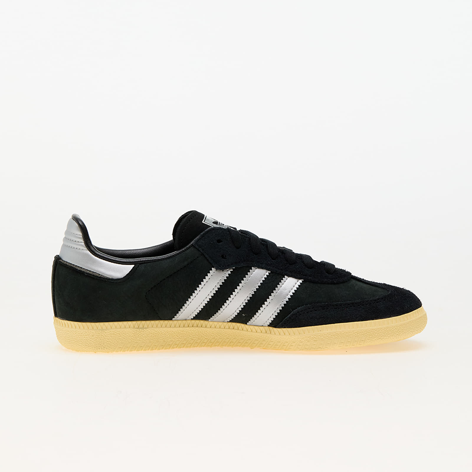 Női cipők adidas Samba Og W Core Black/ Metallic Silver/ Almost Yellow