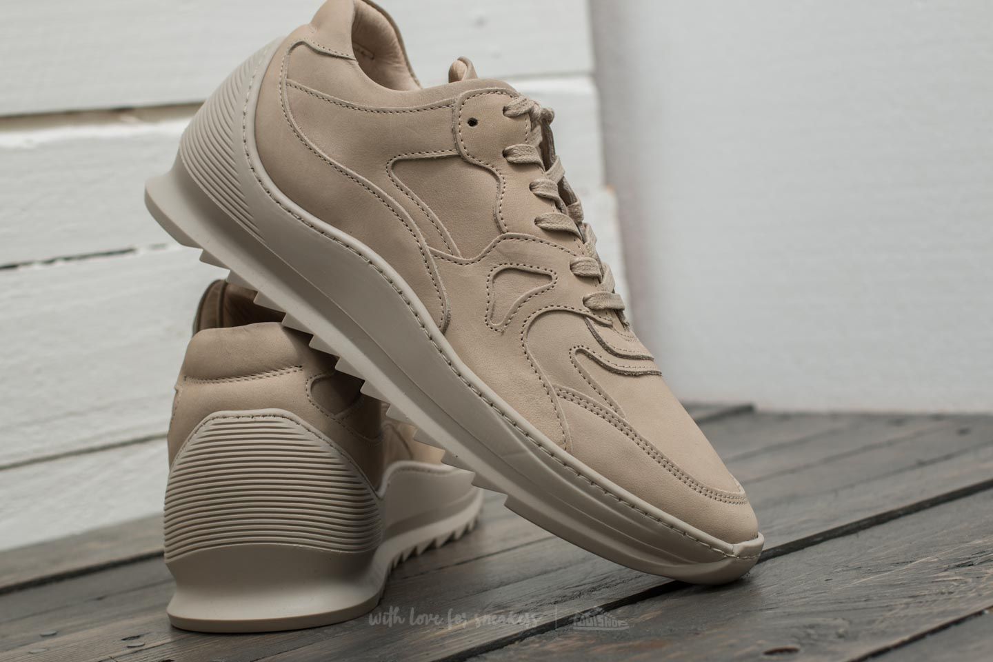 Men s shoes Filling Pieces Low Plasma Heel Cap Orbit All Light Grey Footshop