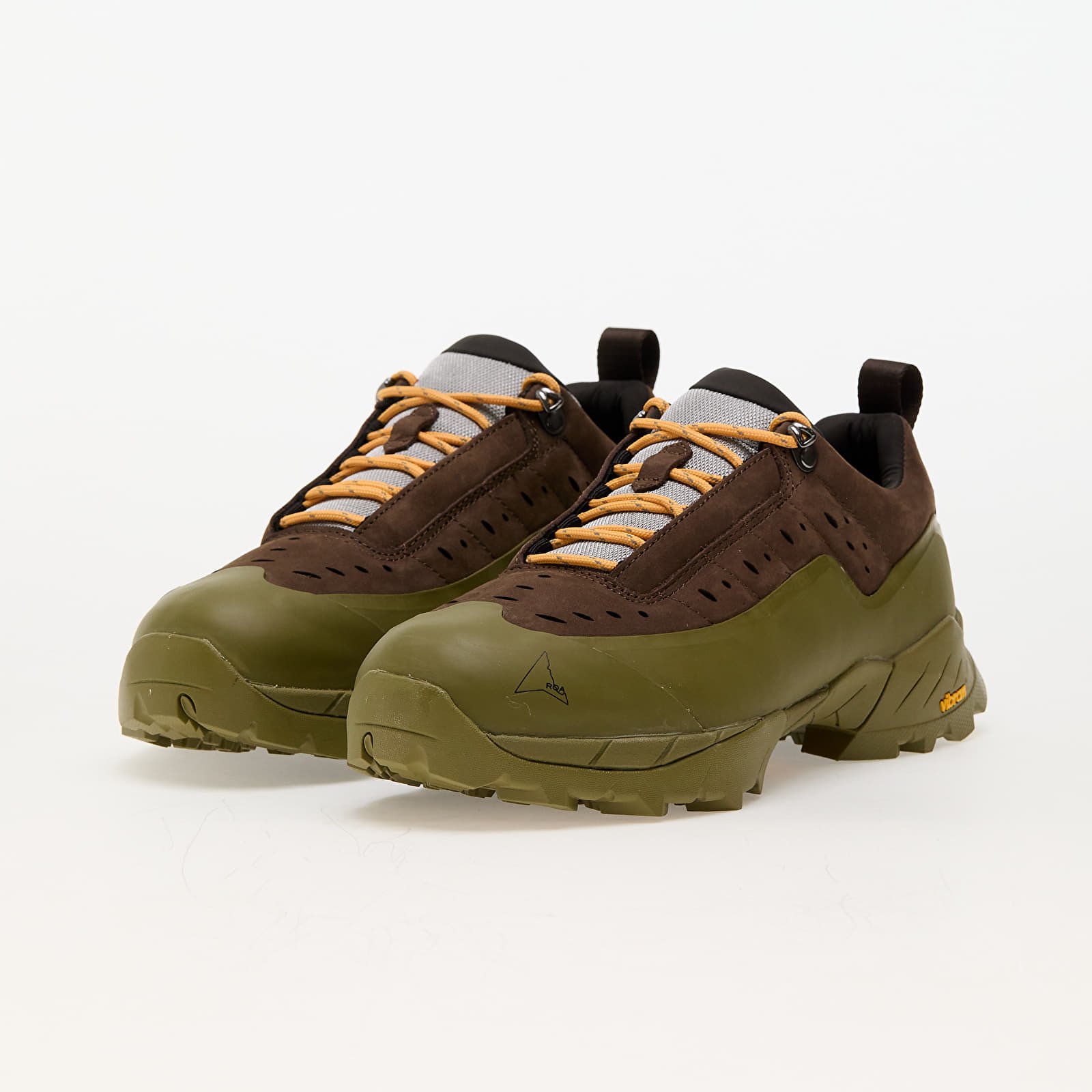 Herren Sneaker und Schuhe ROA Katharina Laser Cut Butternut Olive