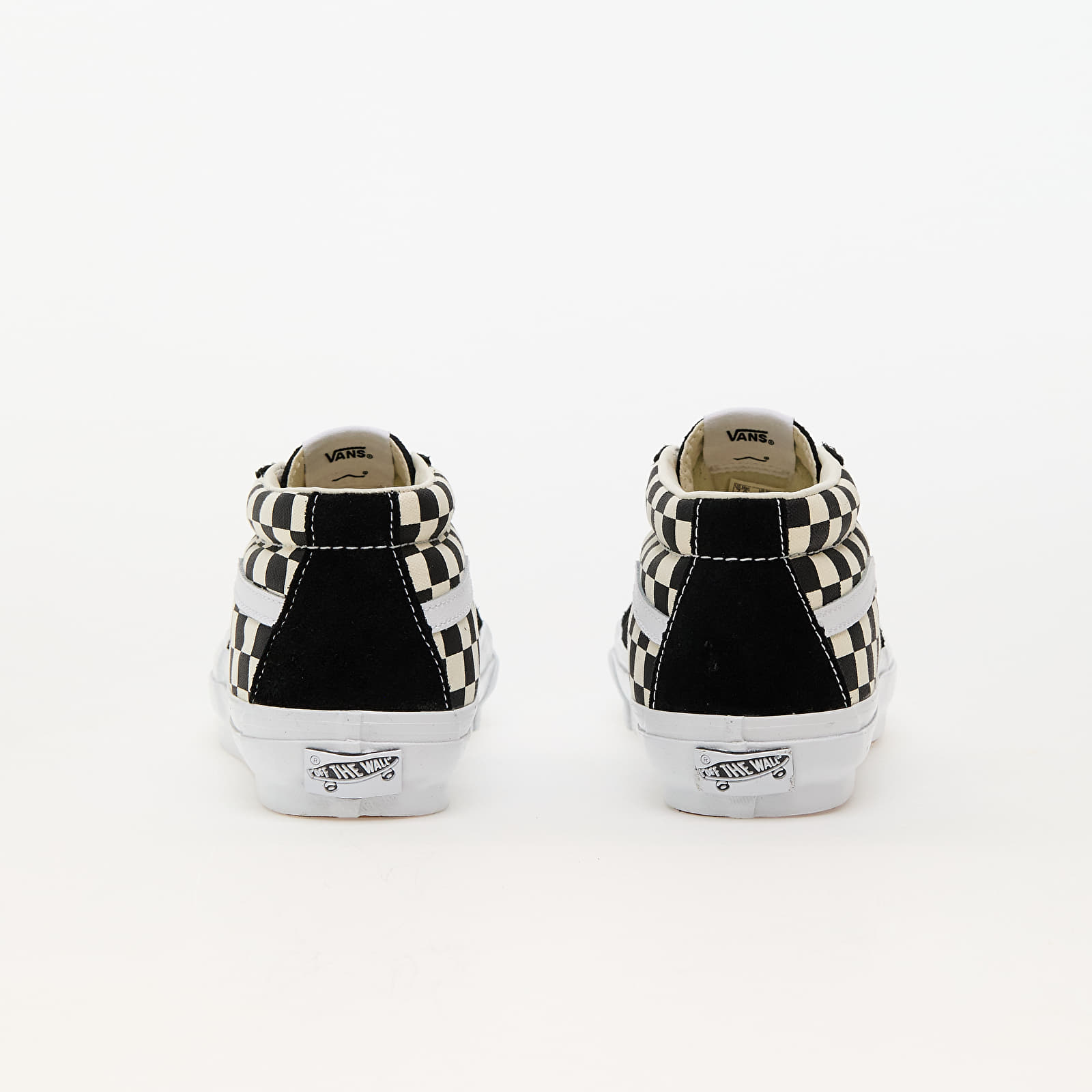 Férfi cipők Vans Sk8-Mid Reissue 83 LX Checkerboard Black/ Off White