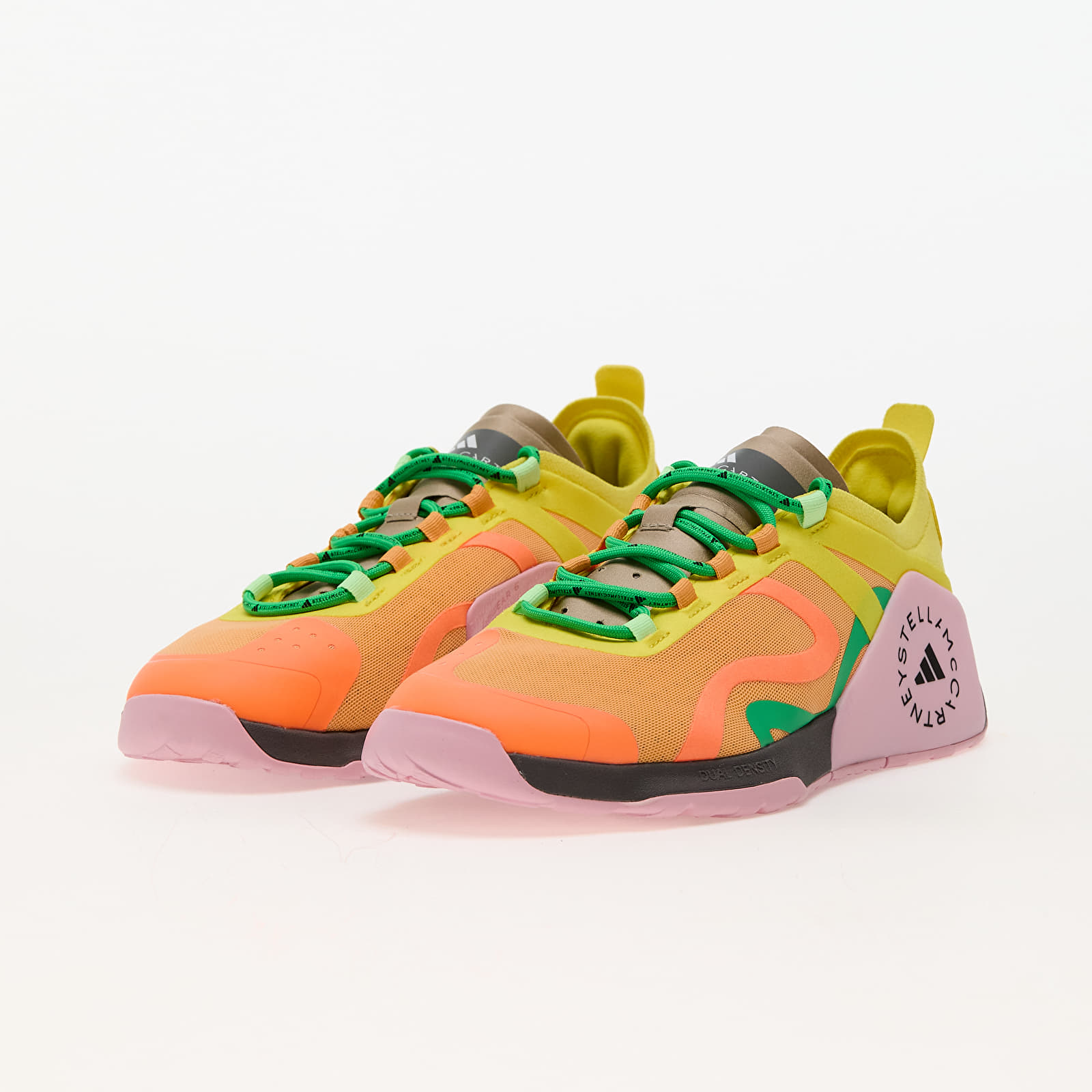 Pink and yellow shoes online