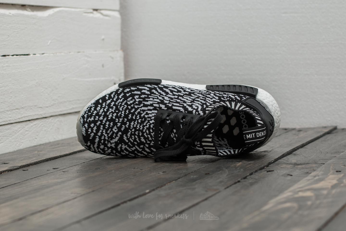 Men's shoes adidas NMD_R1 Primeknit Core Black/ Ftw White