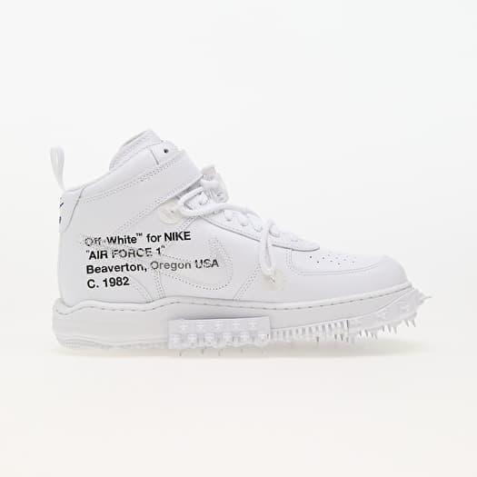 Men's shoes Nike x Off-White™ Air Force 1 Mid White/ Clear