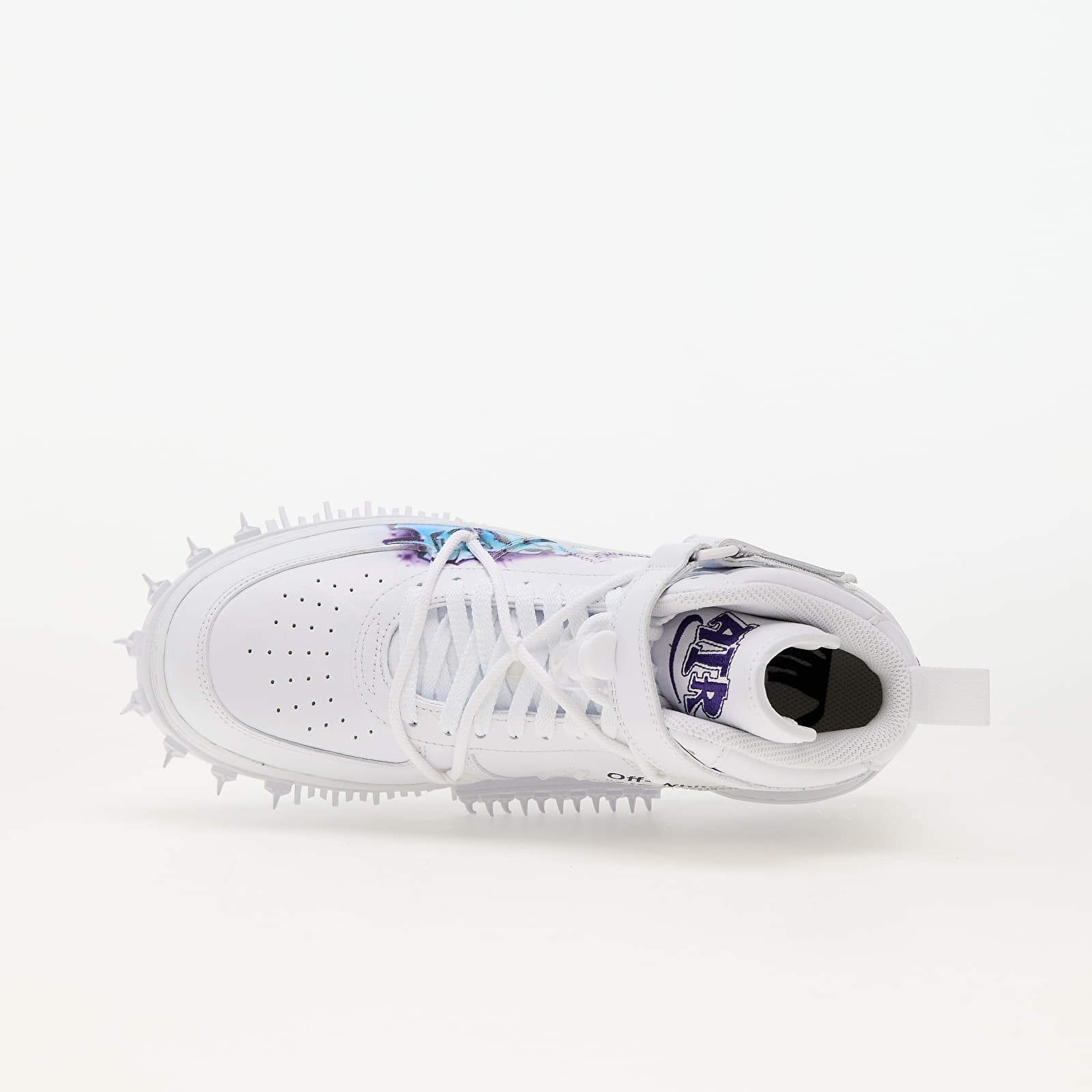 Buty męskie Nike x Off-White™ Air Force 1 Mid White/ Clear-White