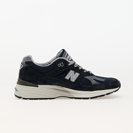 Men s shoes New Balance 991 Made in UK Dark Navy Smoked Pearl Silver Footshop