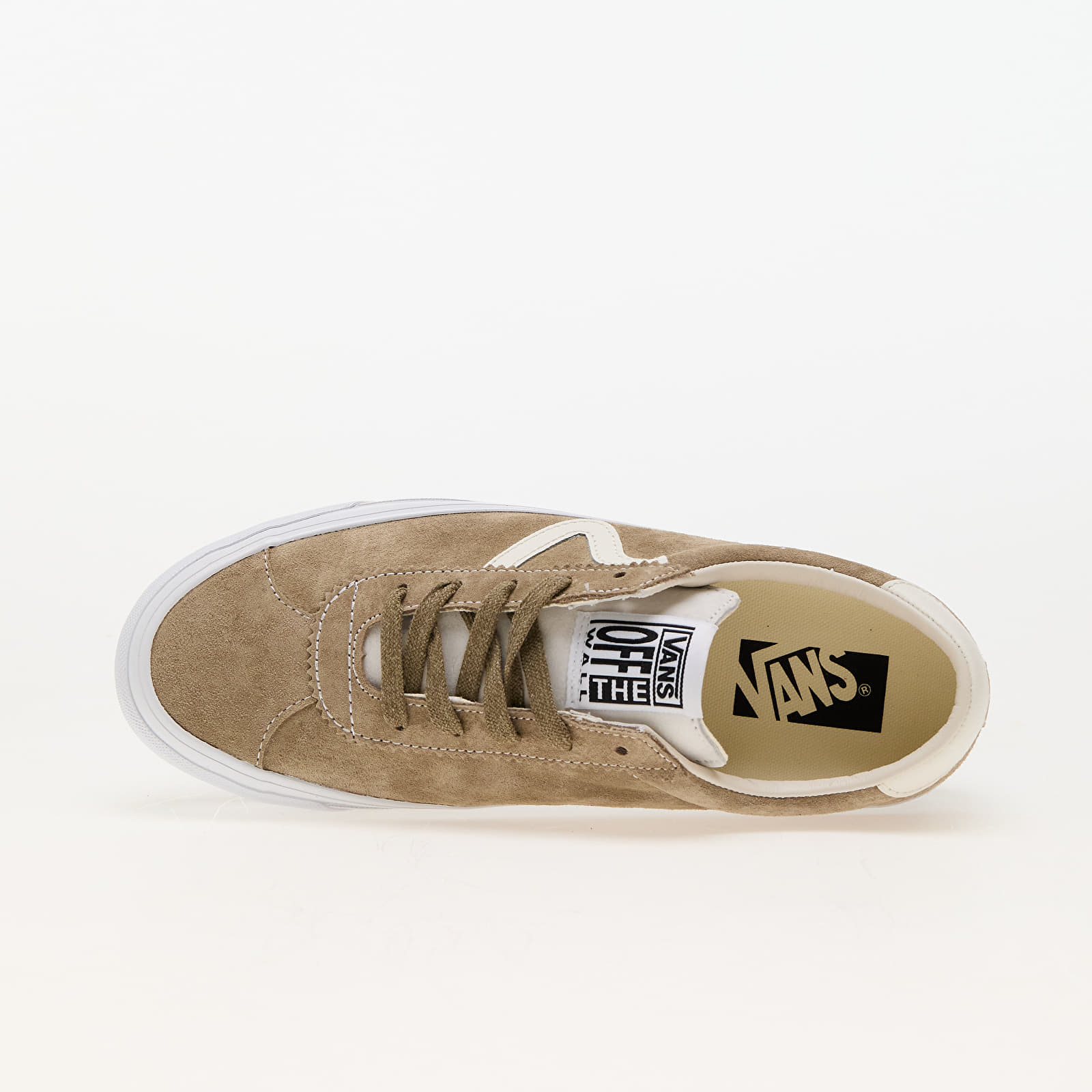 Încălțăminte și sneakerși pentru bărbați Vans Sport 73 LX Pig Suede Olive