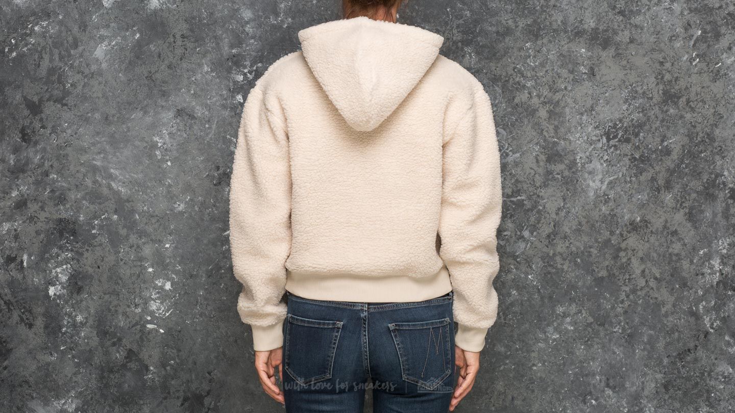 Wood wood store sherpa hoodie