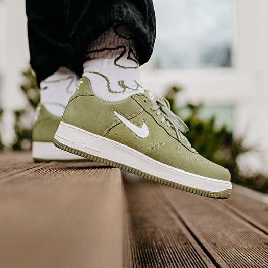 Men's shoes Nike Air Force 1 Low Retro Oil Green/ Summit White