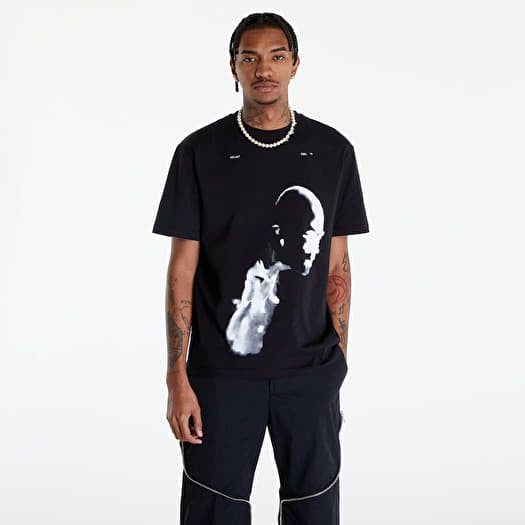 T-shirt HELIOT EMIL Ai Generated Print T-Shirt Black
