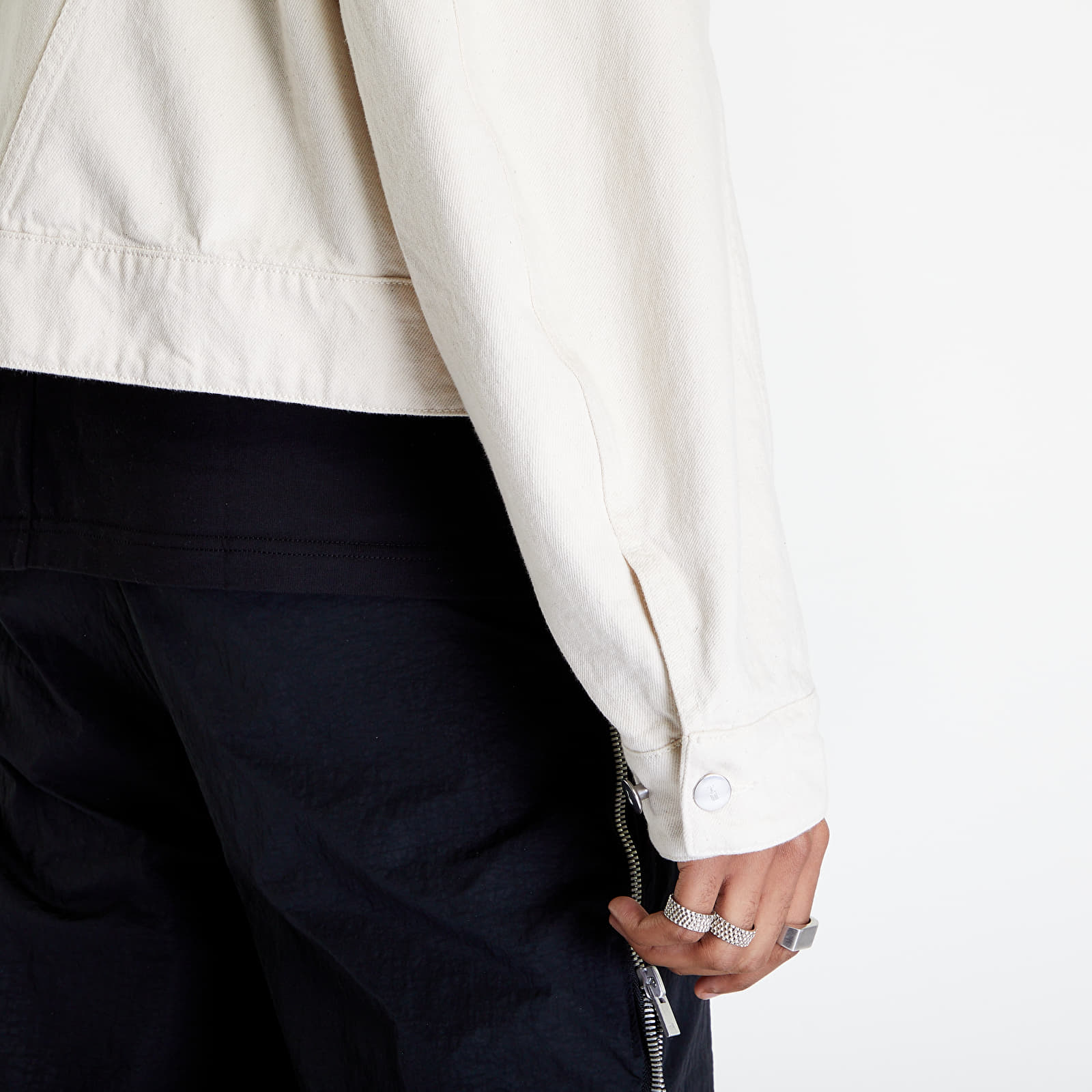 Kurtki HELIOT EMIL Equisetum Denim Jacket Stone