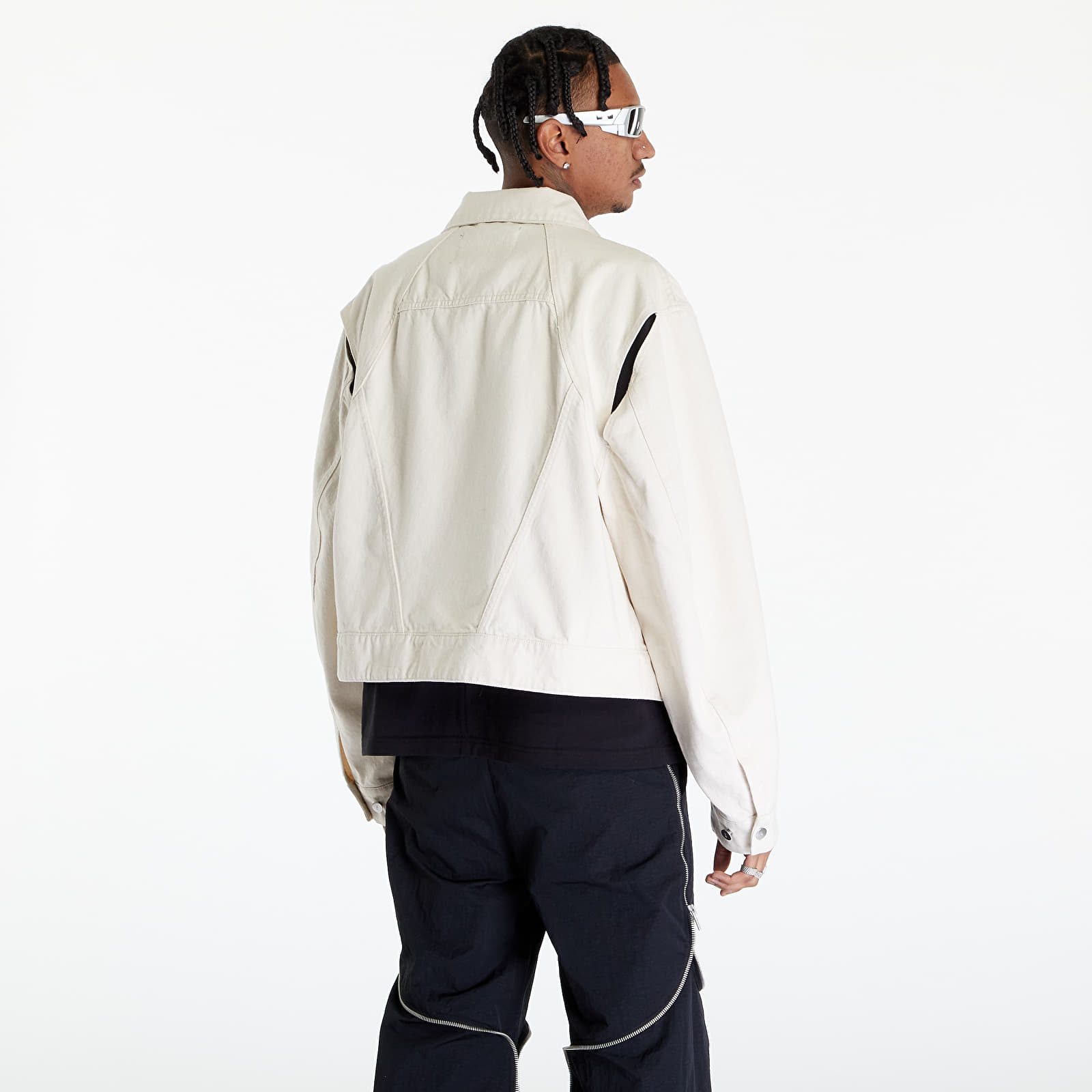 Kurtki HELIOT EMIL Equisetum Denim Jacket Stone