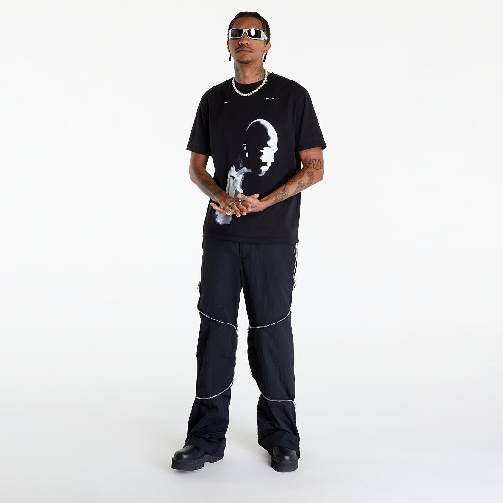 Spodnie HELIOT EMIL Phyllotaxis Trousers Black