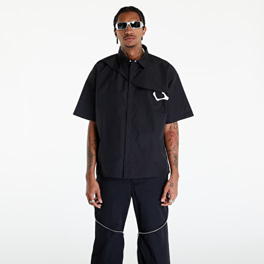 HELIOT EMIL S/S Nylon Shirt W. Carabiner Black | Footshop