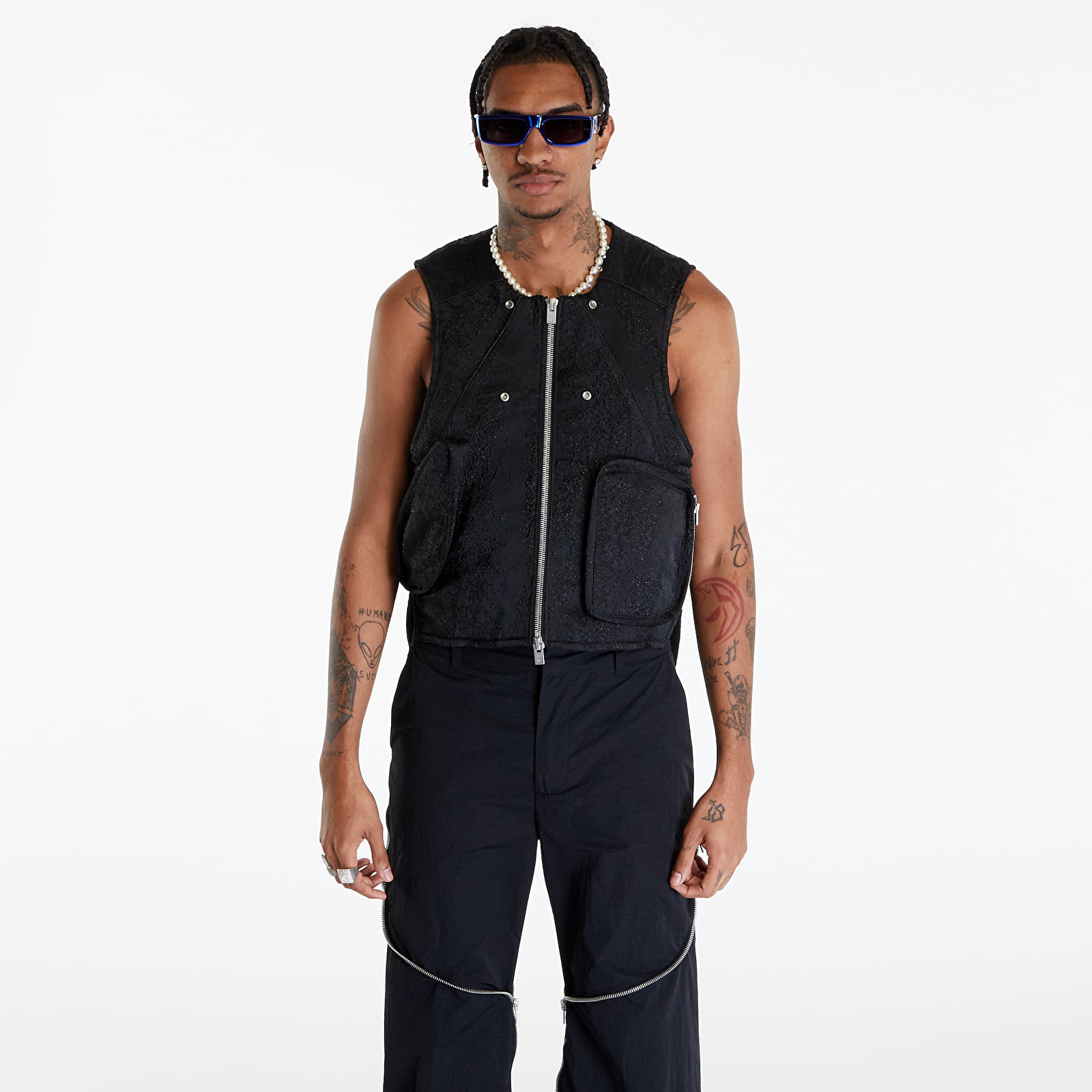 Mellények HELIOT EMIL Pooled Vest Black