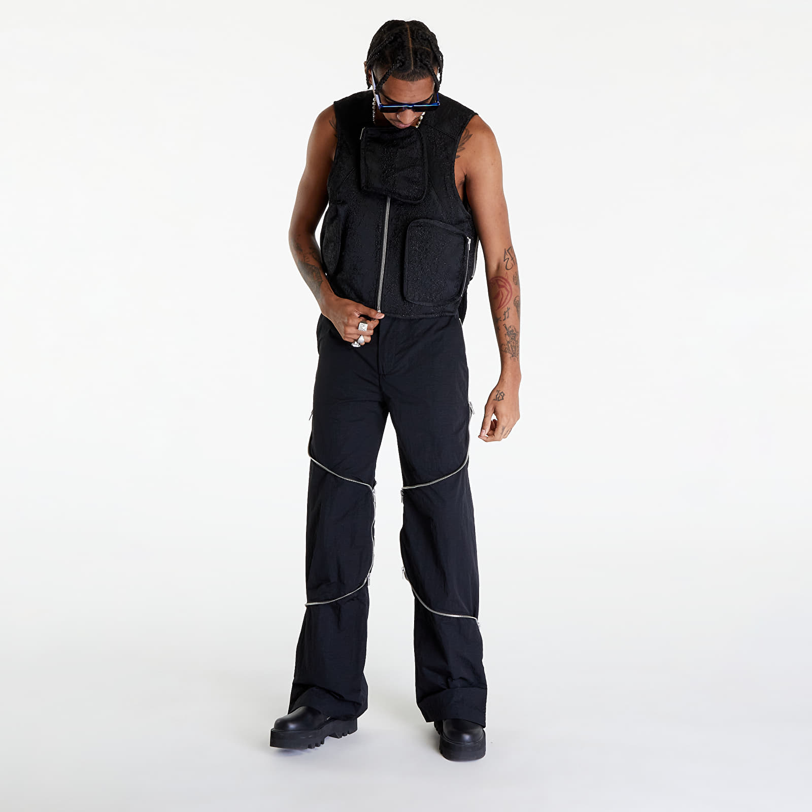 Mellények HELIOT EMIL Pooled Vest Black