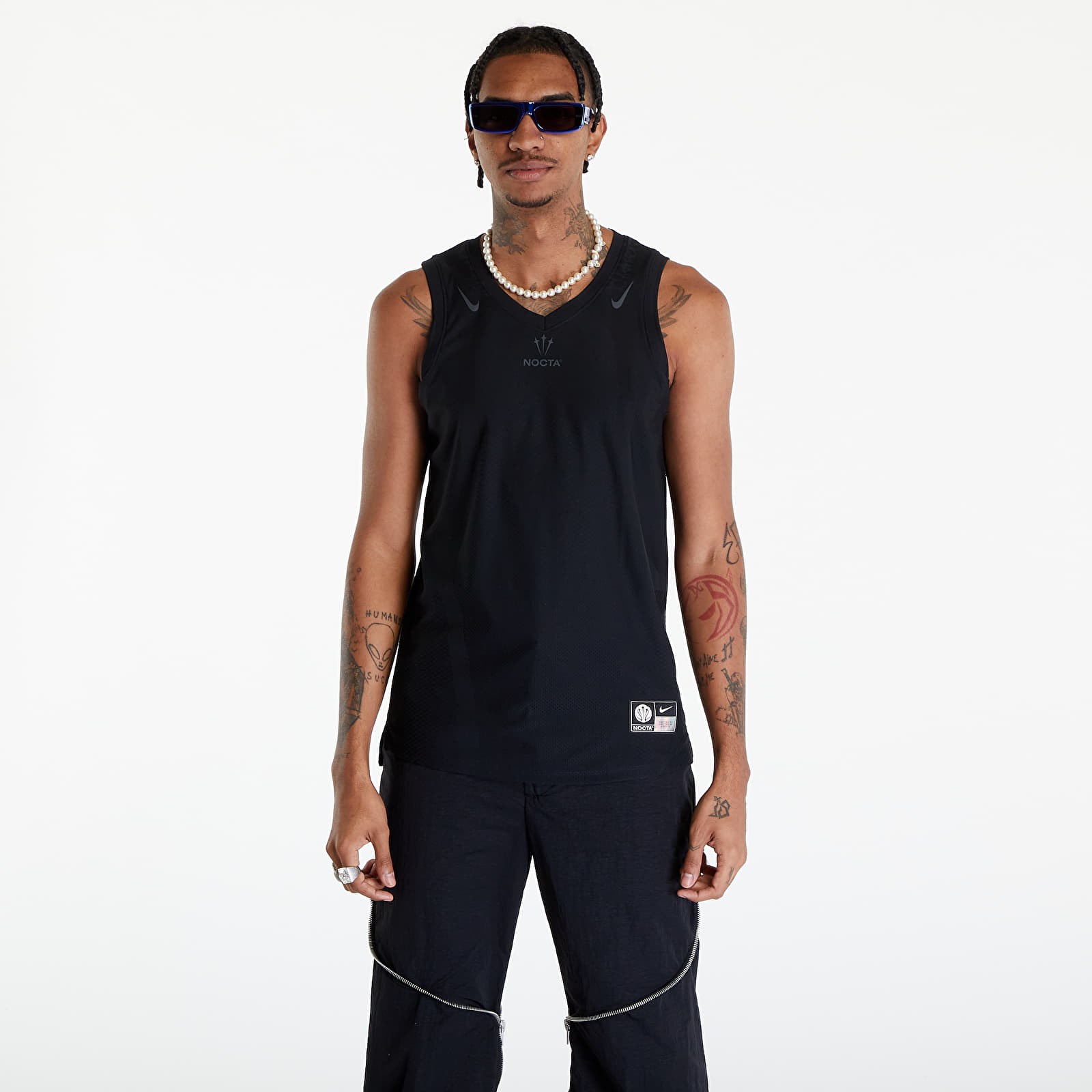 Tílka Nike x NOCTA Men's Basketball Jersey Black/ Iron Grey/ Smoke Grey/ Summit White