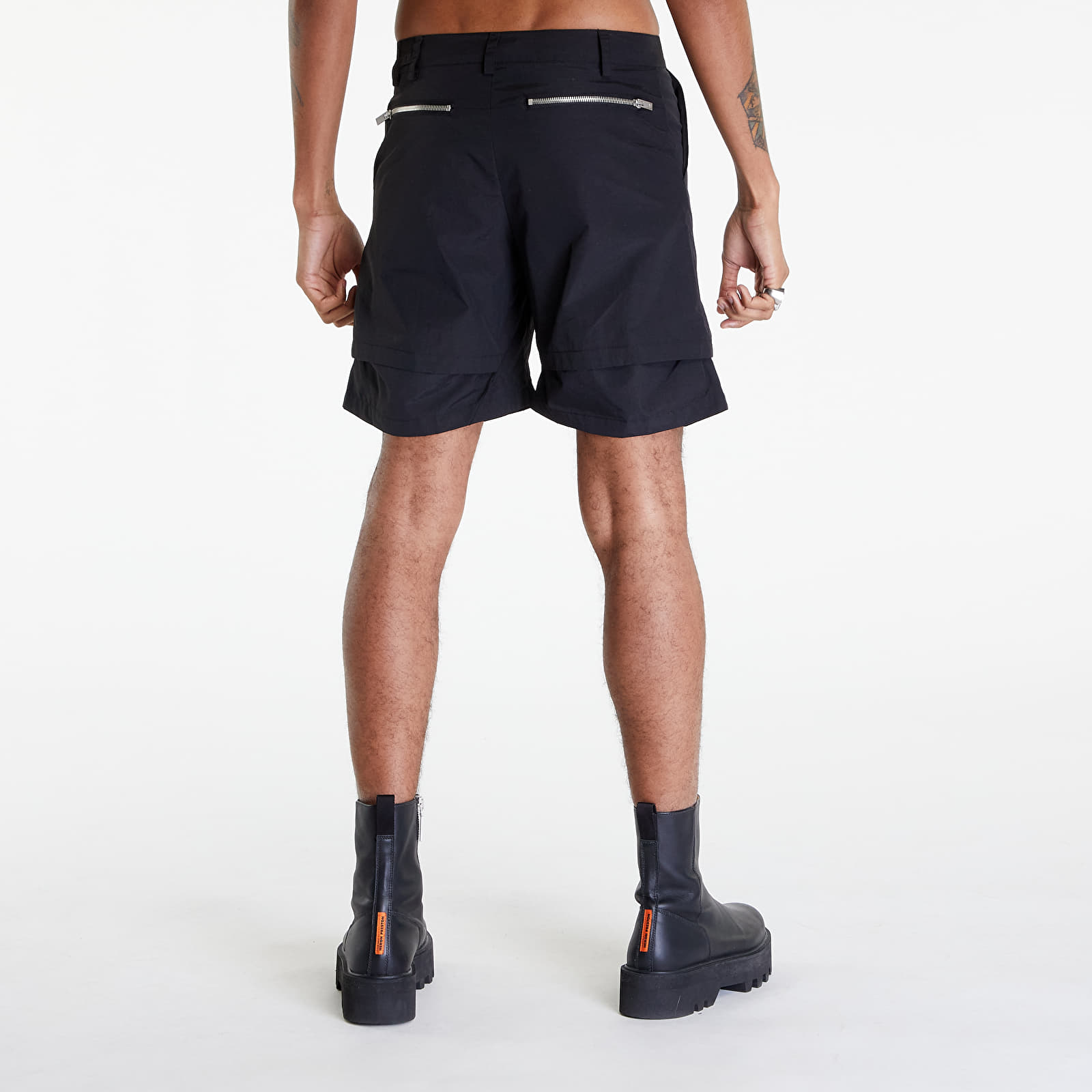 Shortsit HELIOT EMIL Stratum Cargo Shorts Black