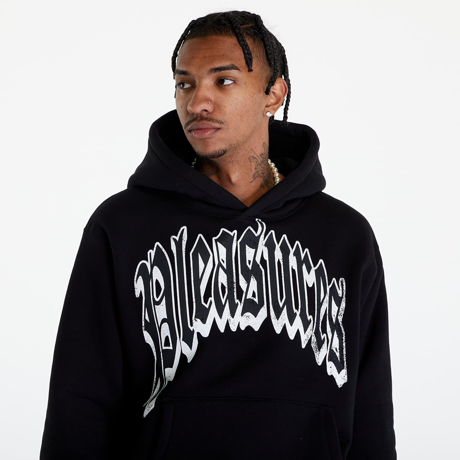 Hanorac PLEASURES Twitch Hoodie Black - 1 | YEO