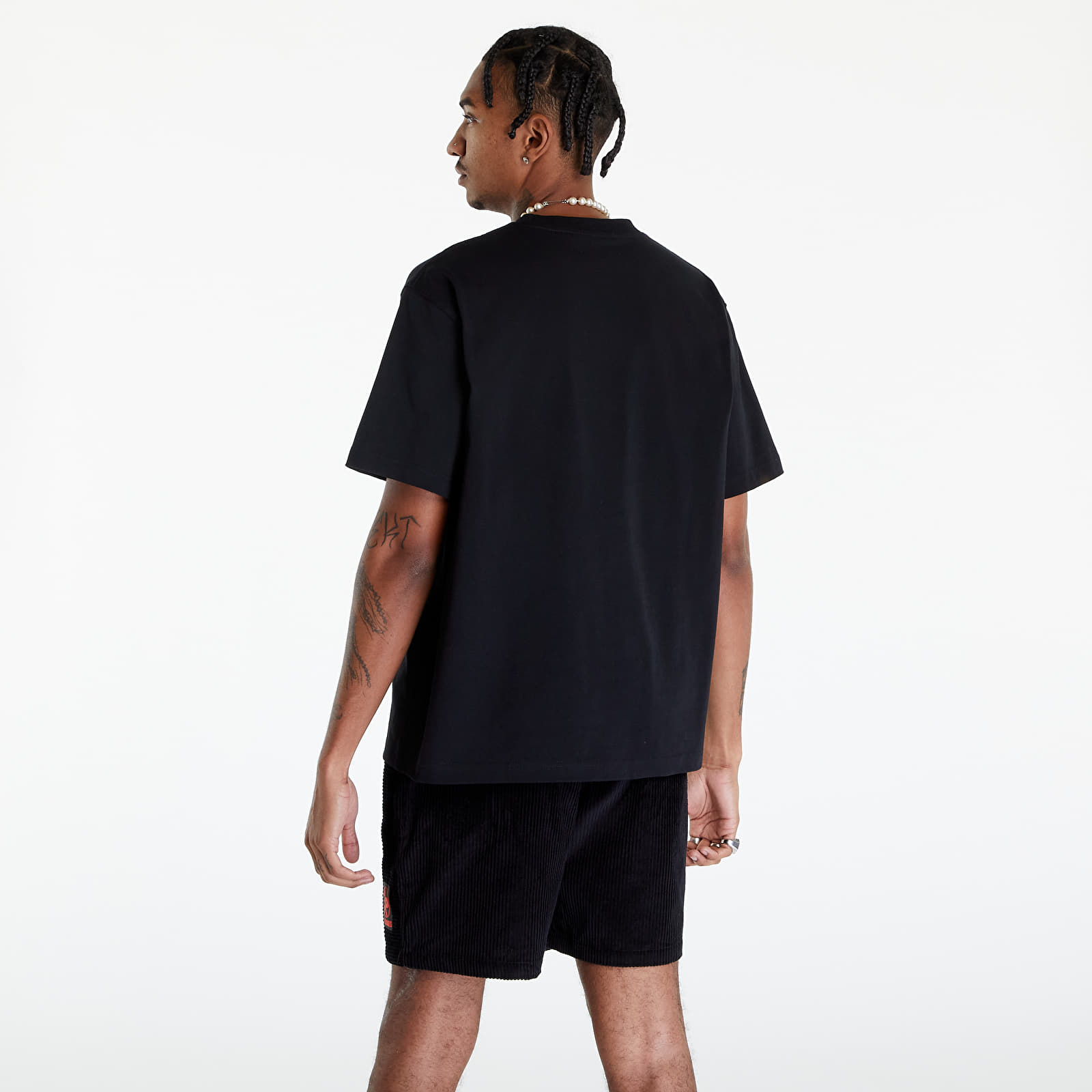 Pólók PLEASURES Calendar Heavyweight T-Shirt Black