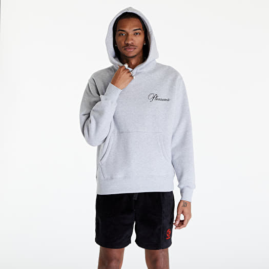 Pleasures grey hotsell hoodie