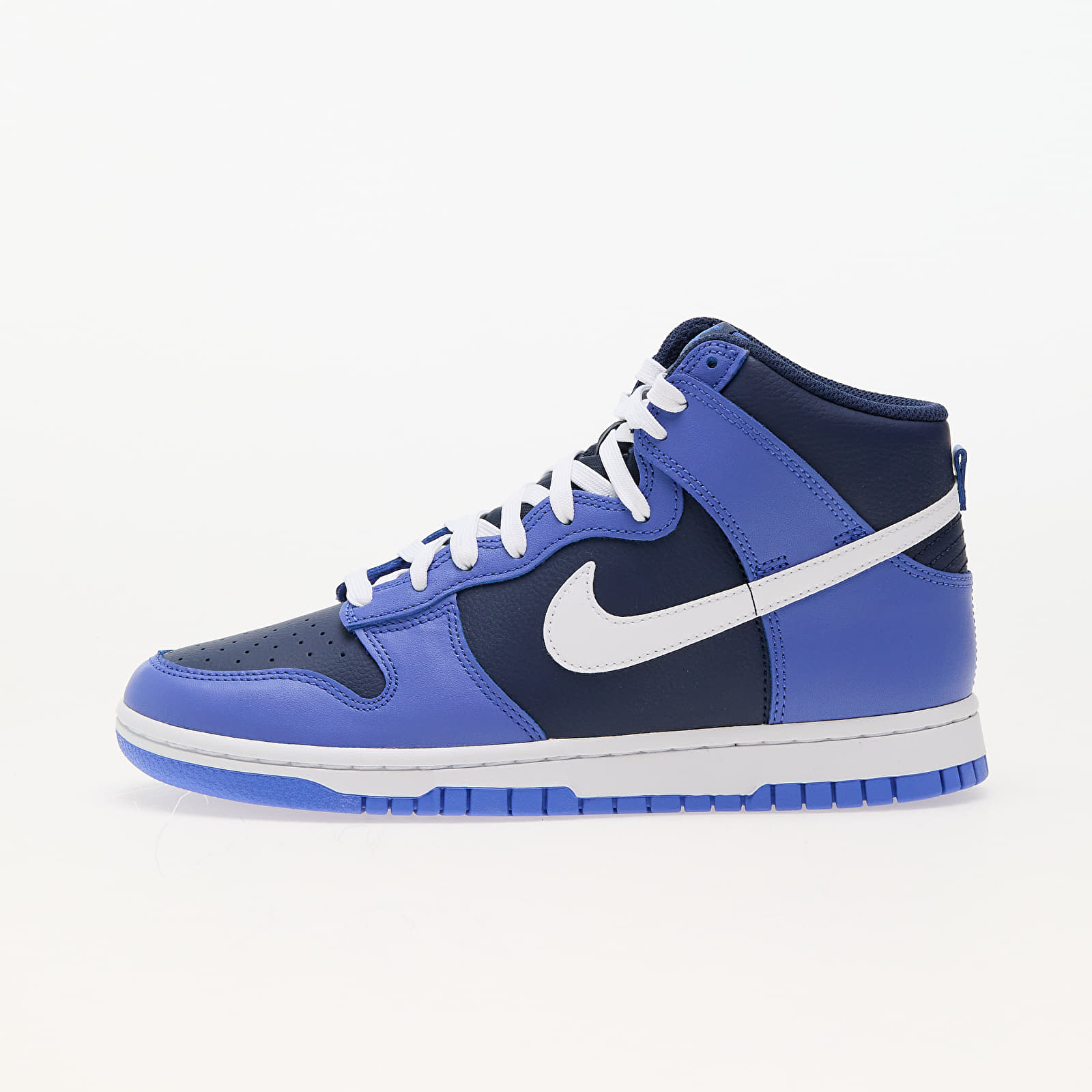 Herenschoenen Nike Dunk Hi Retro Medium Blue/ White-Midnight Navy