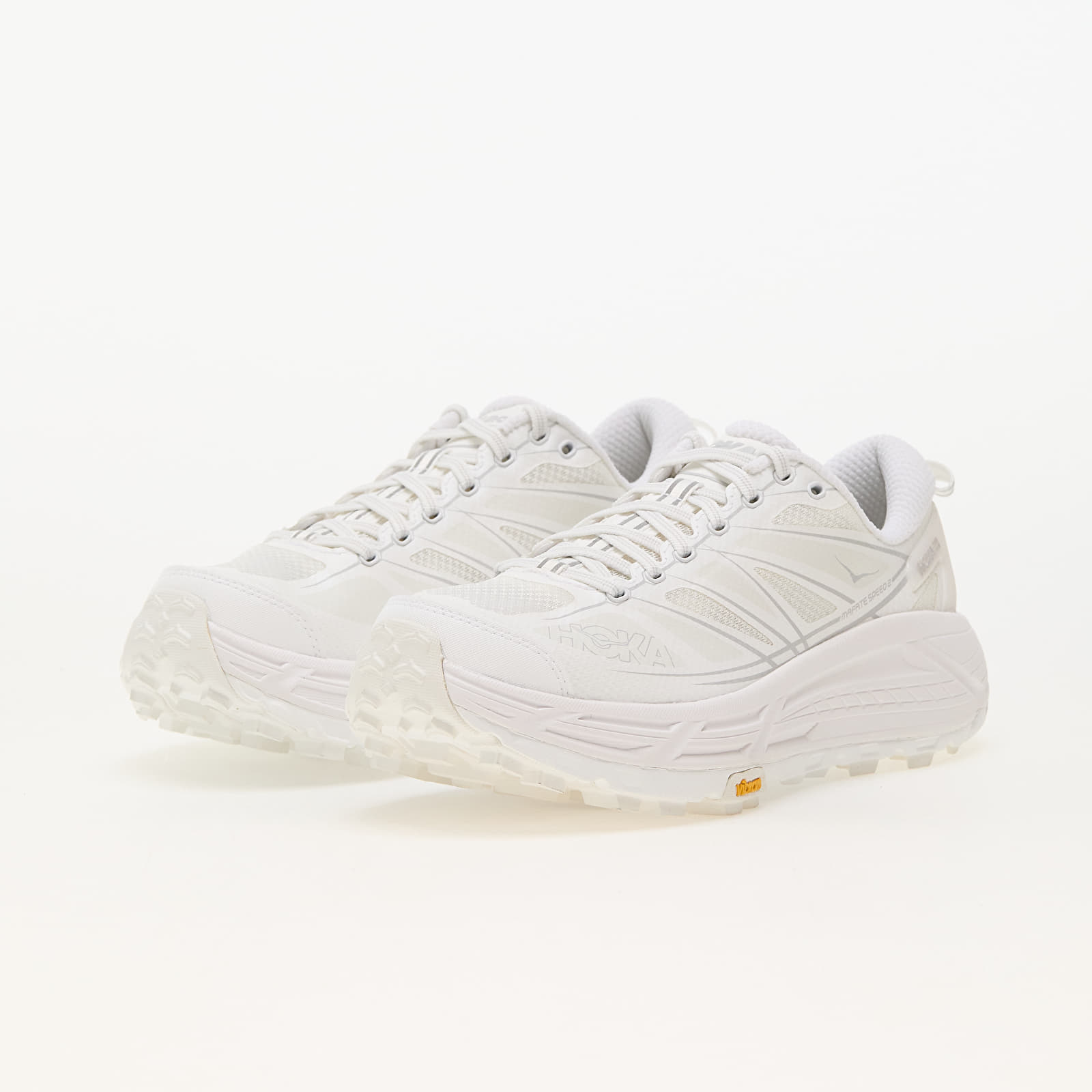Meeste kingad Hoka® U Mafate Speed 2 White/ Lunar Rock