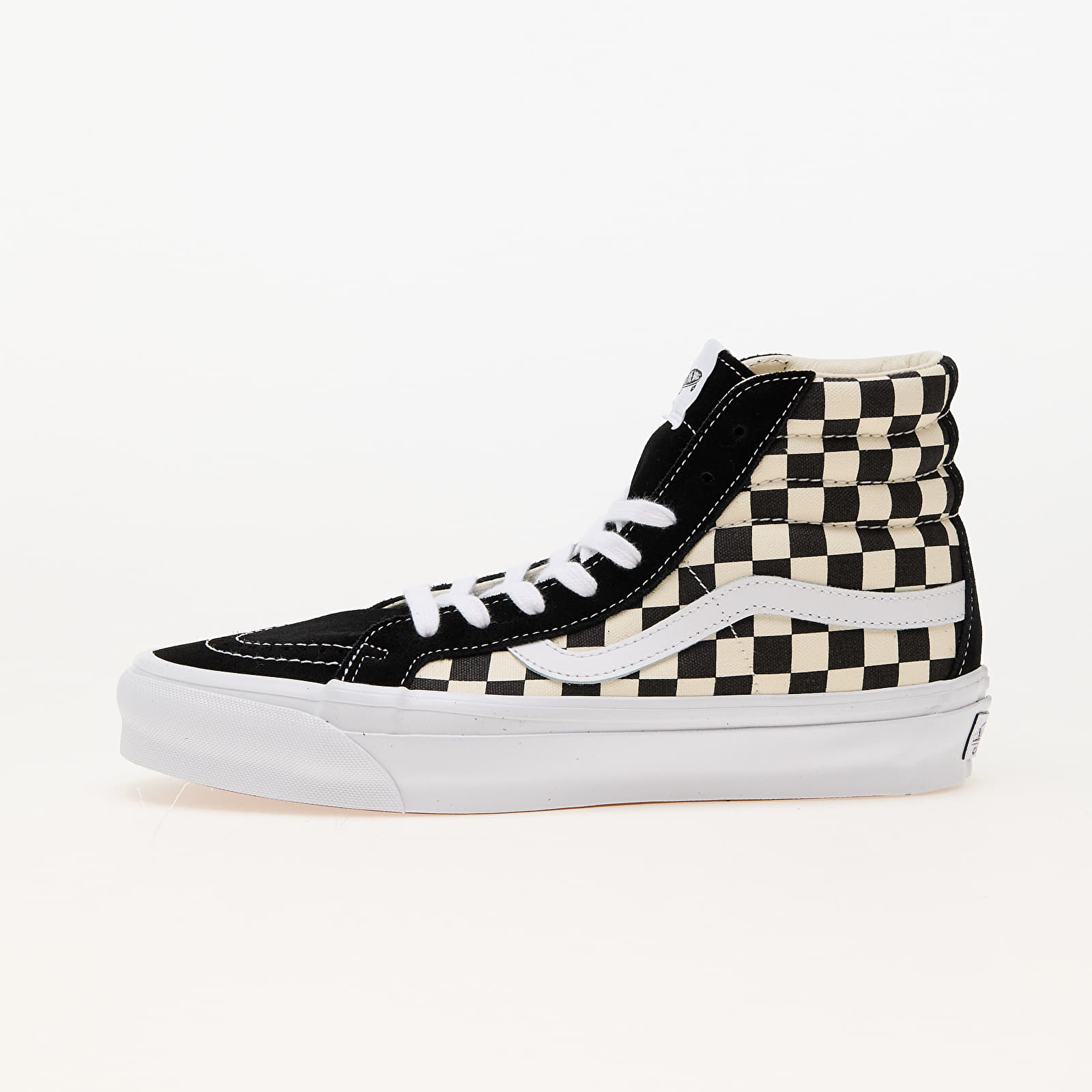 Chaussures et baskets homme Vans Sk8-Hi Reissue 38 LX Checkerboard Black/ Off White