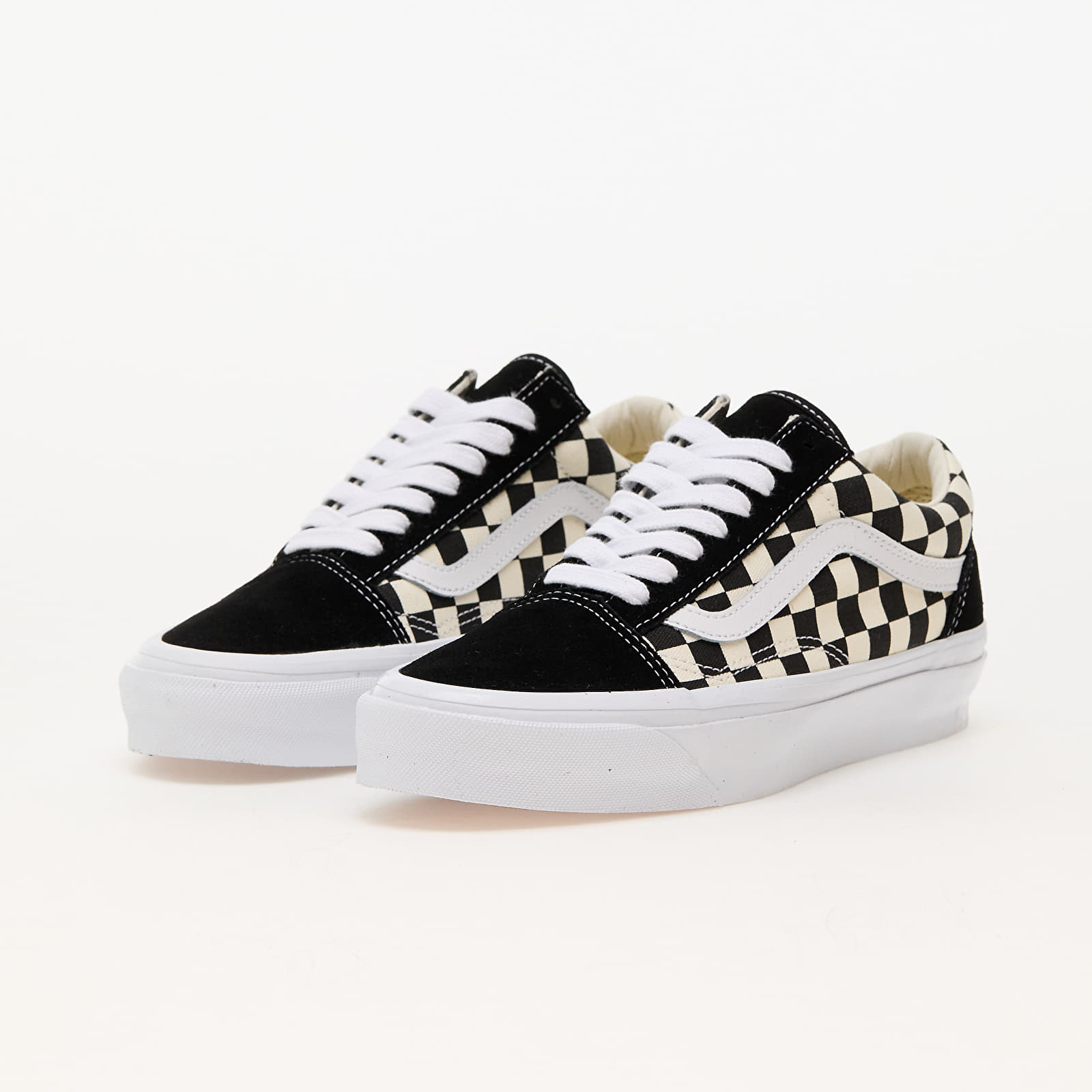 Men s shoes Vans Old Skool 36 LX Checkerboard Black Off White Footshop